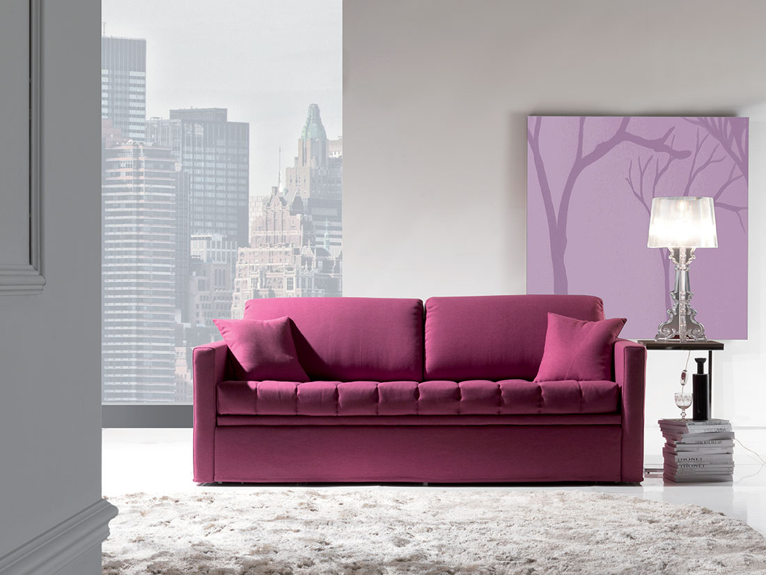 Rosa sofa bed from cm. 217x92x90